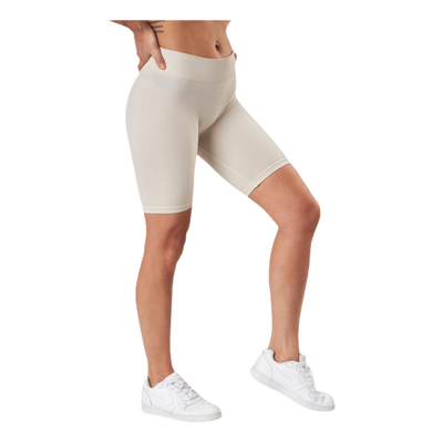 Vicky Rib Seamless Shorts Grey