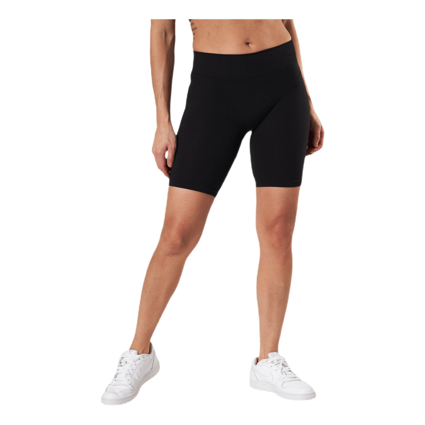 Vicky Rib Seamless Shorts Black