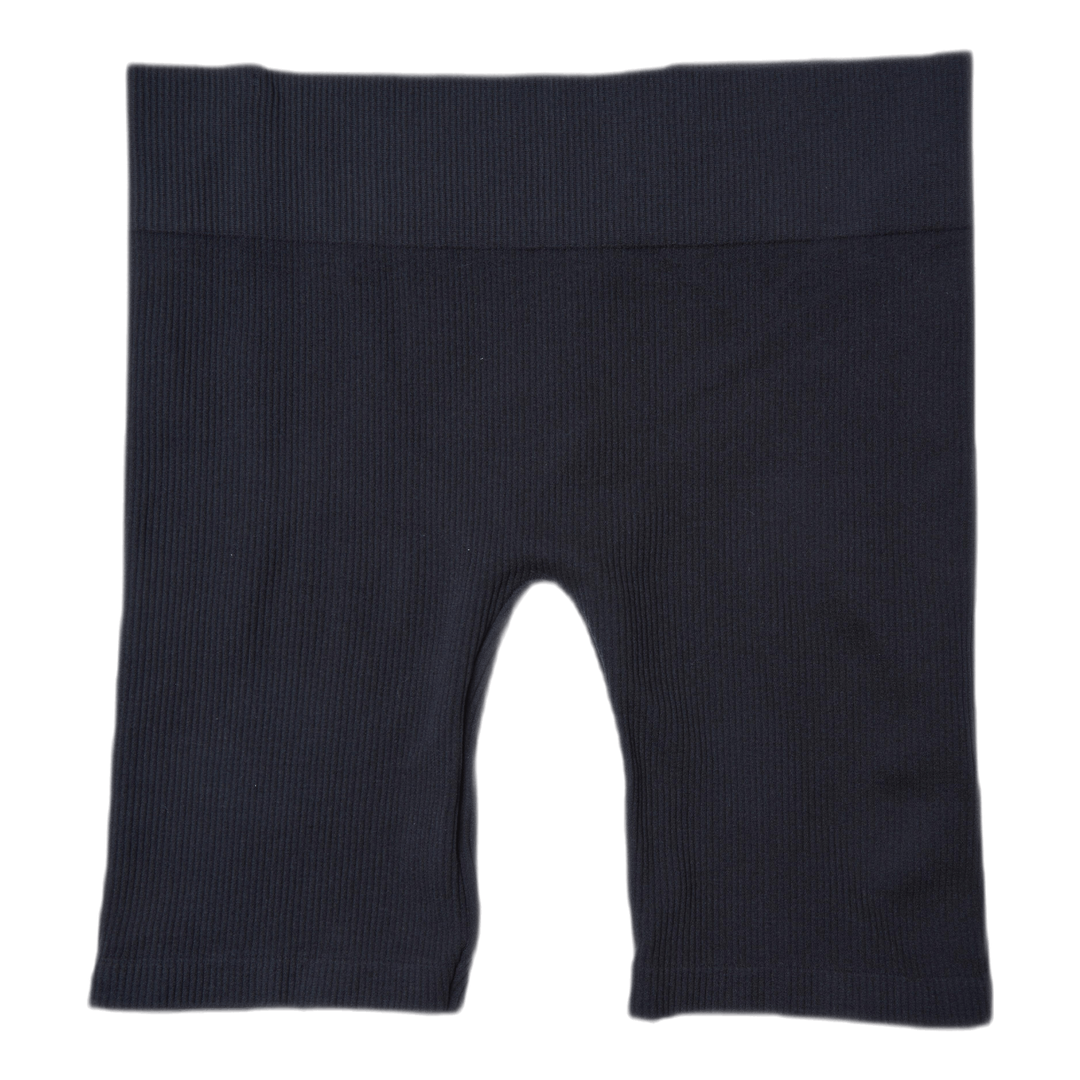 Vicky Rib Seamless Shorts Black