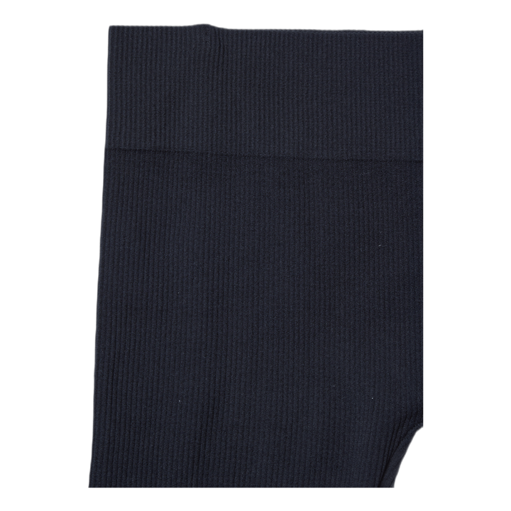 Vicky Rib Seamless Shorts Black
