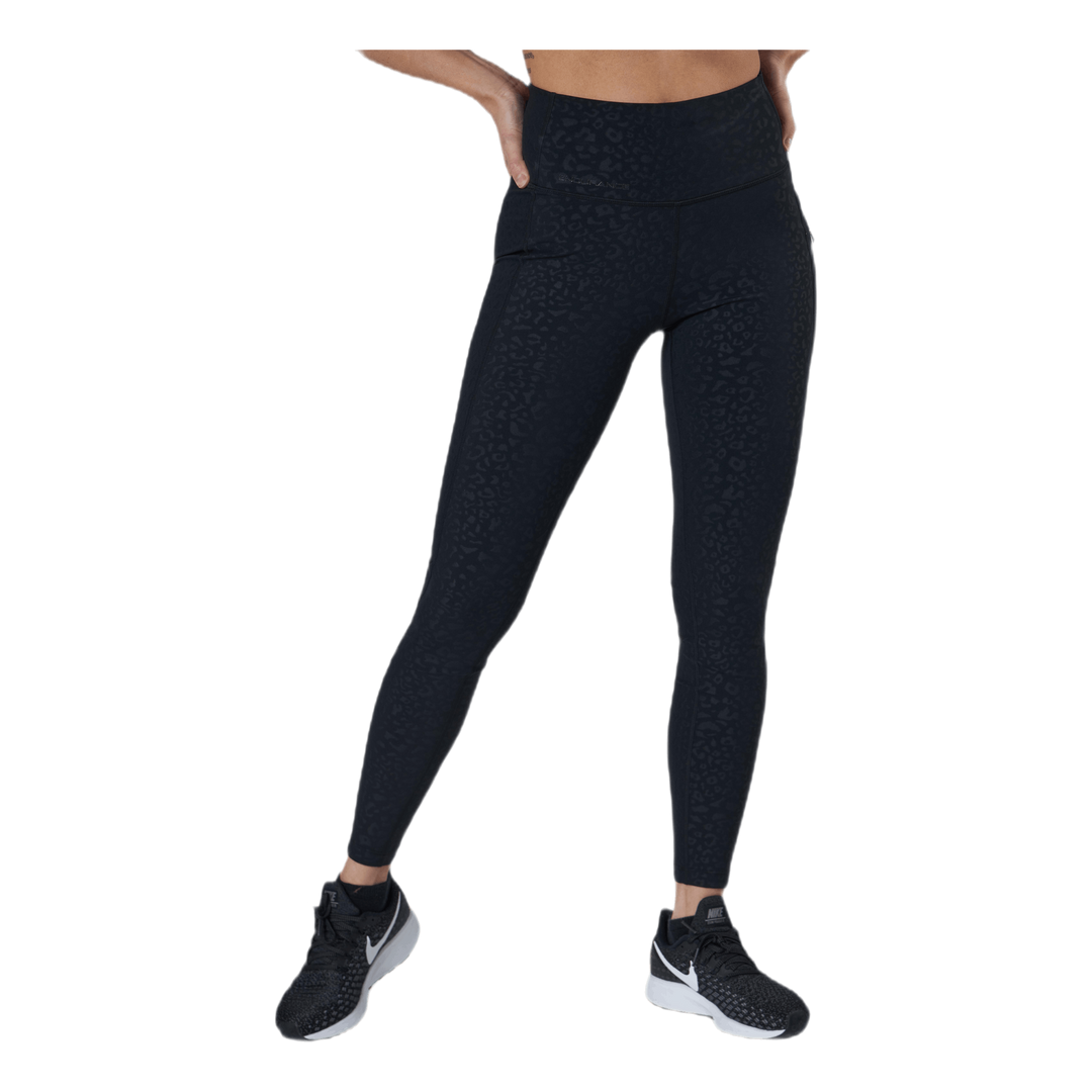 Peira W Embossed Tights W-pock Flerfärgad