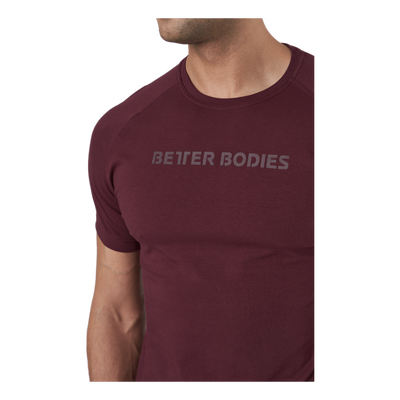 Gym Tapered Tee Maroon