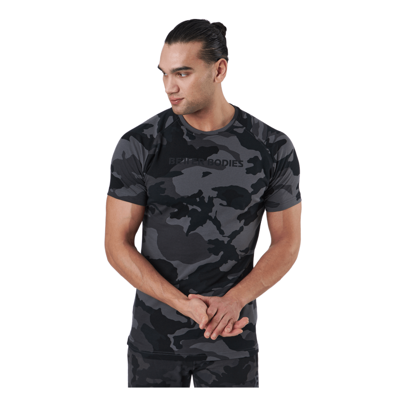 Gym Tapered Tee Dark Camo