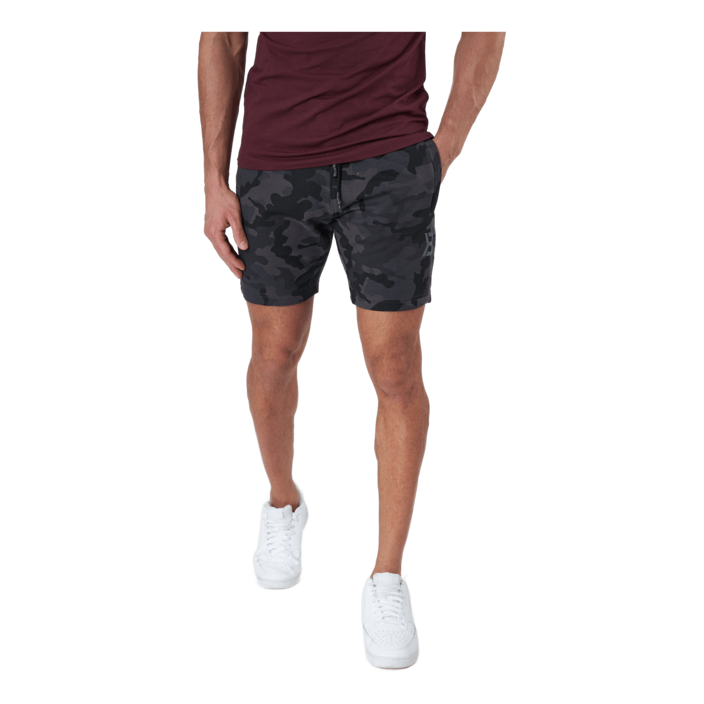 Tapered Sweatshorts Dark Camo