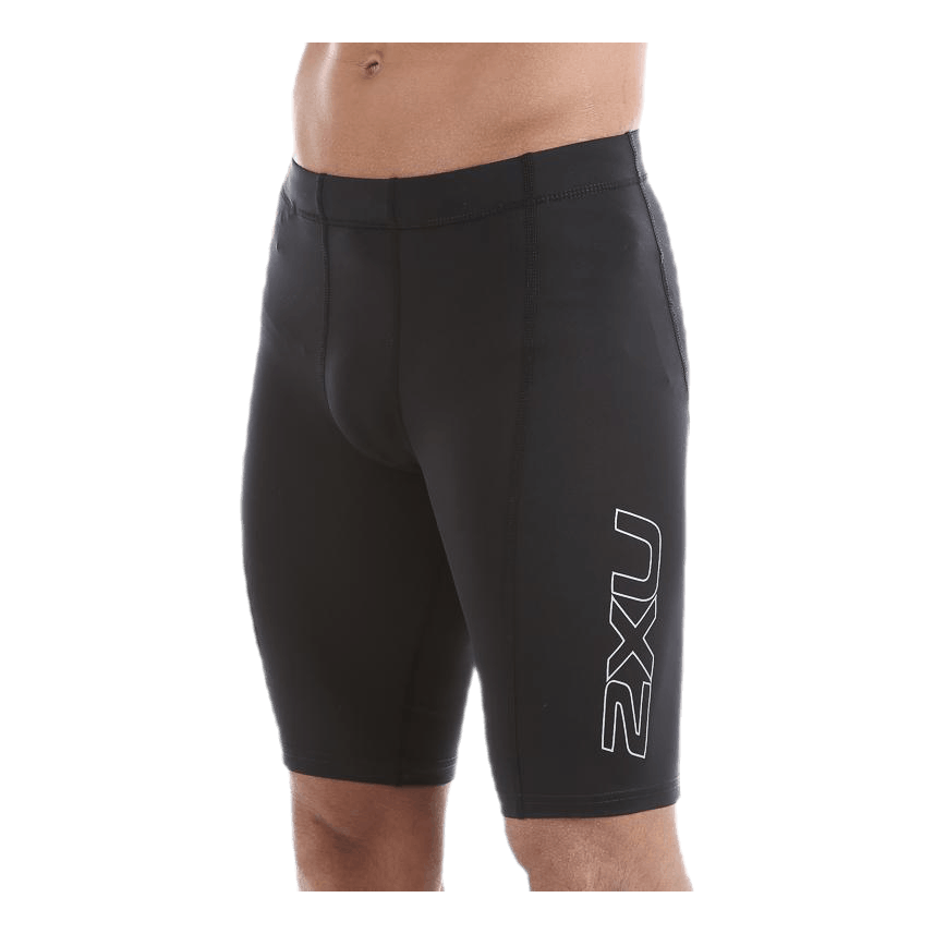 TR2 Compression Shorts Black/Silver