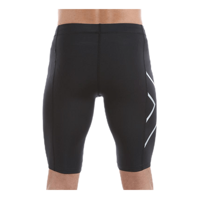 TR2 Compression Shorts Black/Silver