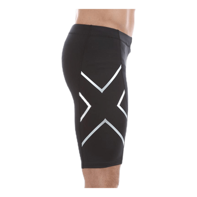 TR2 Compression Shorts Black/Silver