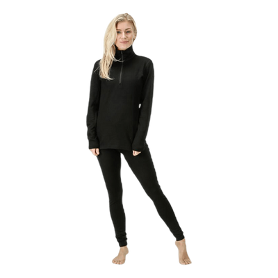 260 Tech LS Half Zip Black