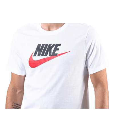 Sportswear Men's T-Shirt WHITE/BLACK/UNIVERSITY RED