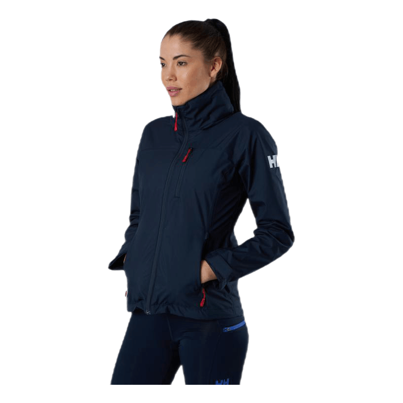 Crew Hooded Jacket Blue