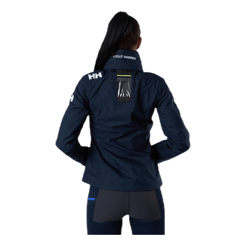 Crew Hooded Jacket Blue