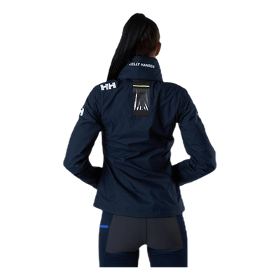 Crew Hooded Jacket Blue