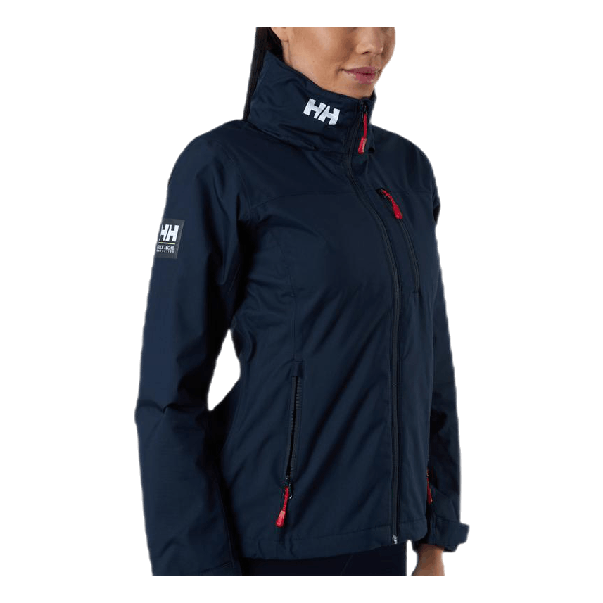 Crew Hooded Jacket Blue
