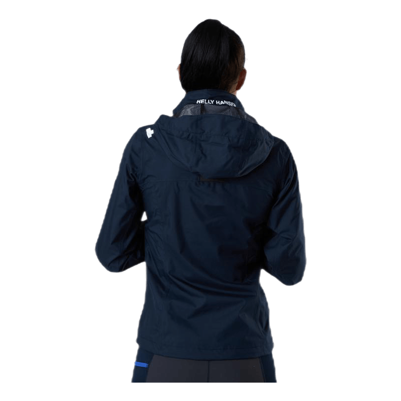 Crew Hooded Jacket Blue