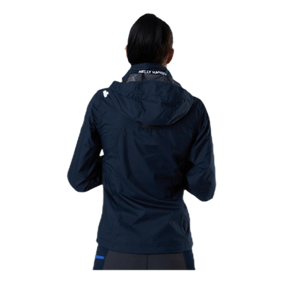 Crew Hooded Jacket Blue
