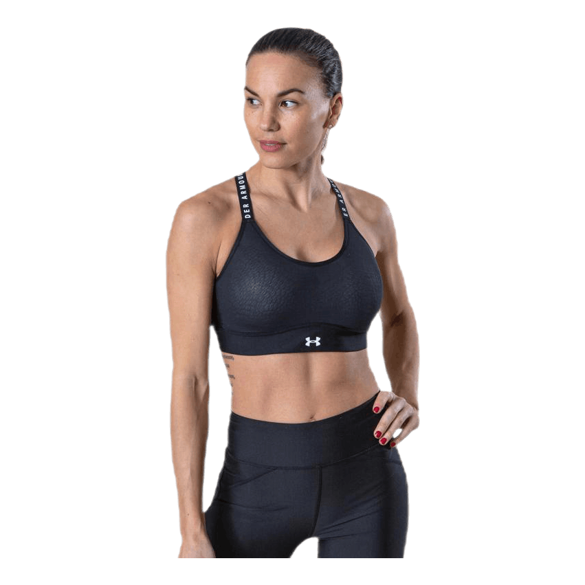 UA Infinity Mid Bra Black