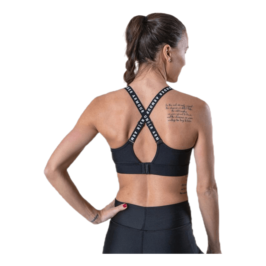 UA Infinity Mid Bra Black