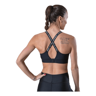 UA Infinity Mid Bra Black