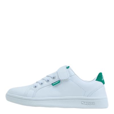 Jr. Sneakers, Zoomy White/Green