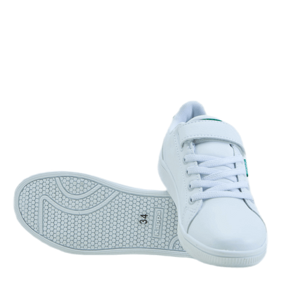 Jr. Sneakers, Zoomy White/Green