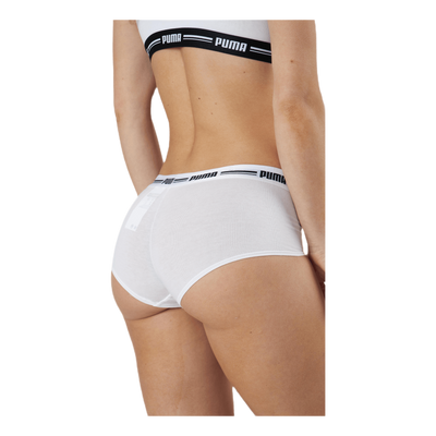 Mini Short 2-Pack White