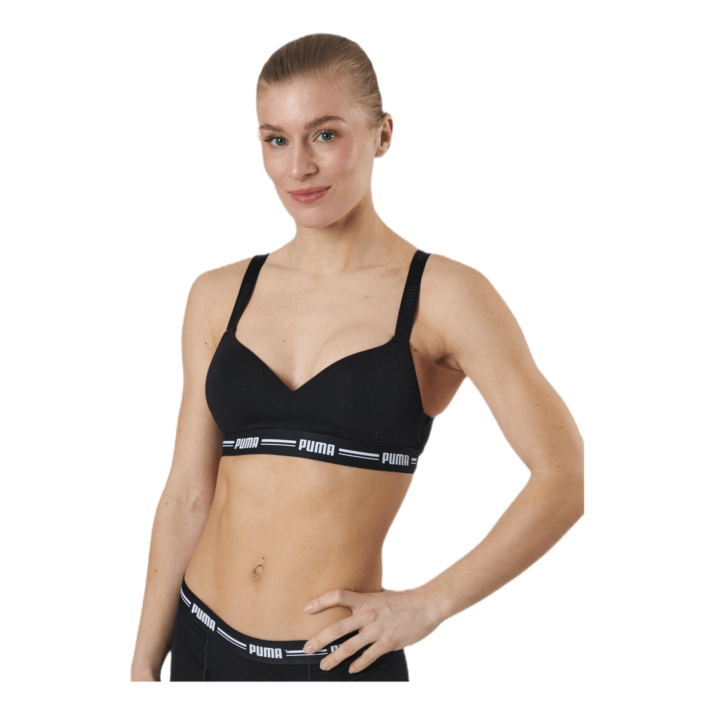 Padded Top Black
