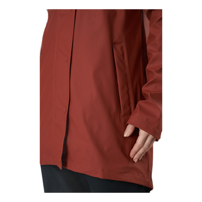 Petra Rain Jacket Red