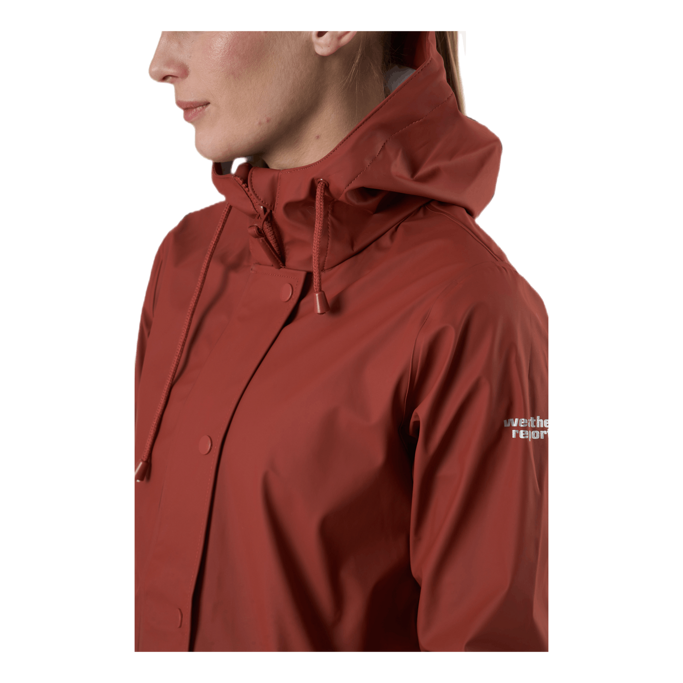 Petra Rain Jacket Red