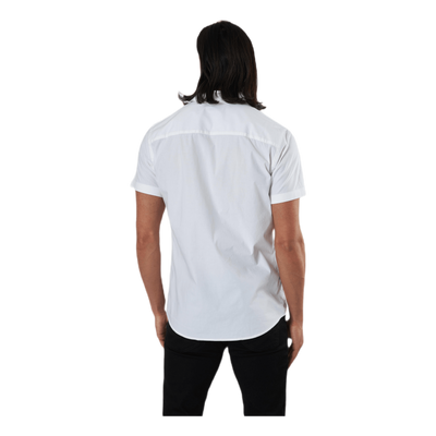 Clint Shirt S/S Slim Fit White