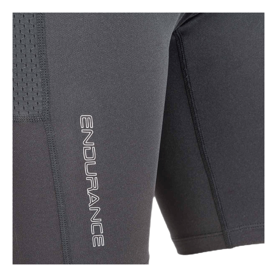 Kerir Unisex Short Running Tights XQL Black