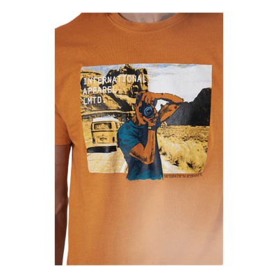 Gooding M SS Tee Orange