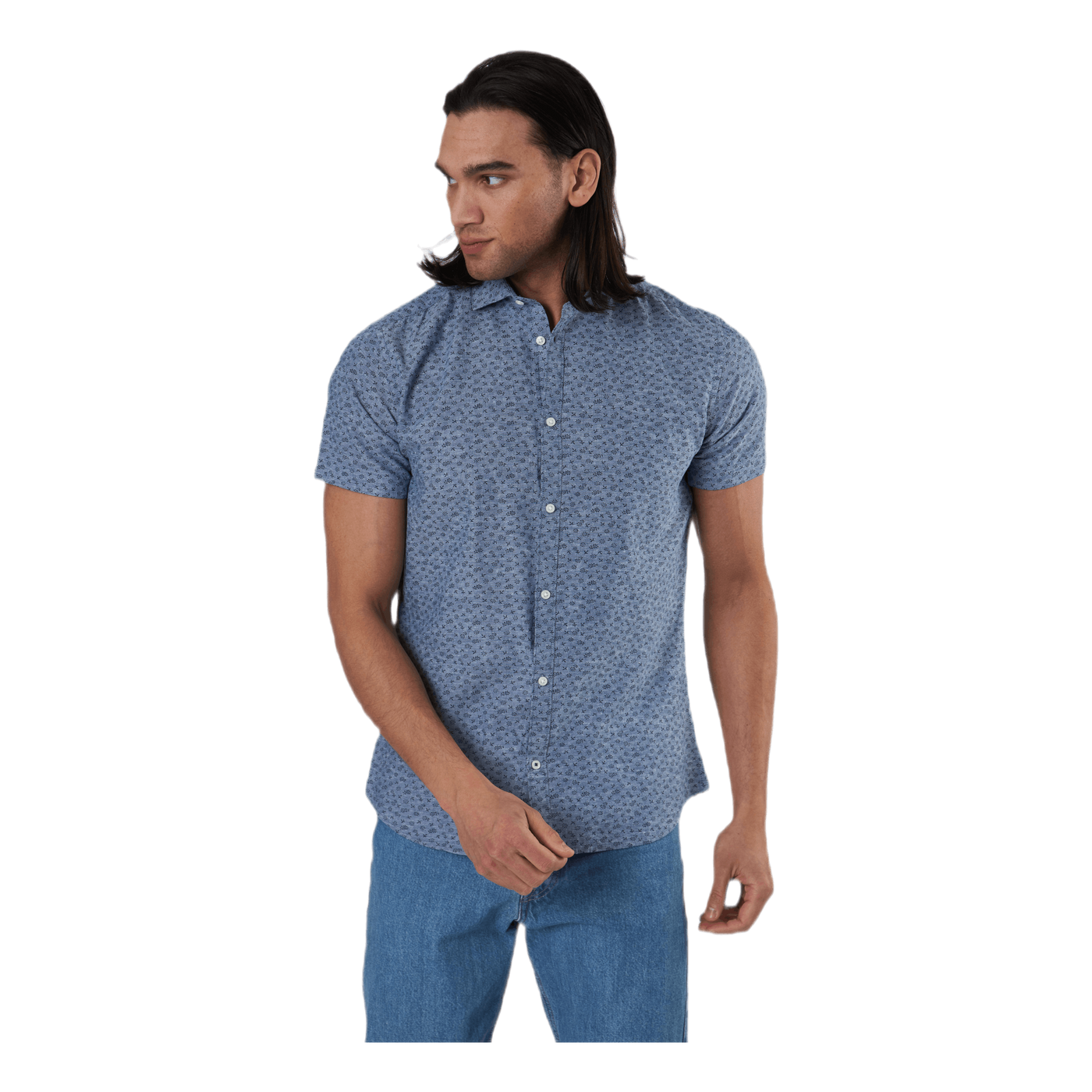 Summer Blackpool Shirt S/S Blue
