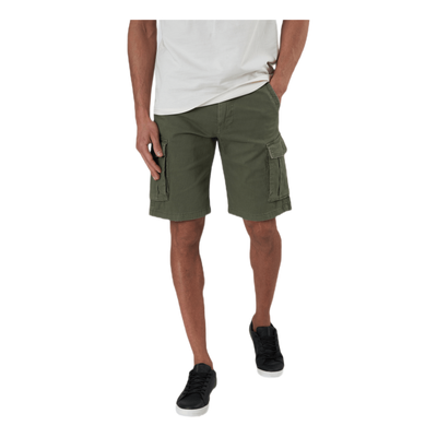 Zack Cargo Shorts Ama Solid Black
