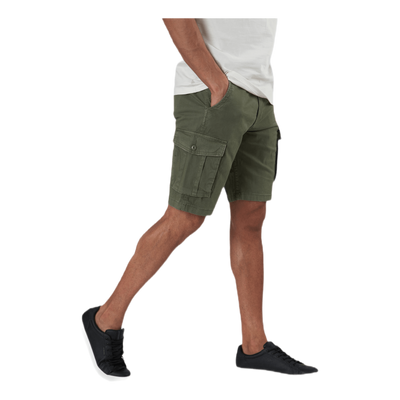 Zack Cargo Shorts Ama Solid Black