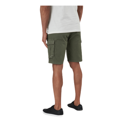 Zack Cargo Shorts Ama Solid Black