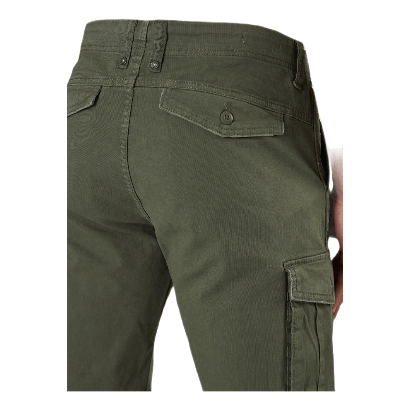 Zack Cargo Shorts Ama Solid Black