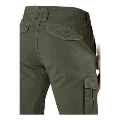 Zack Cargo Shorts Ama Solid Black