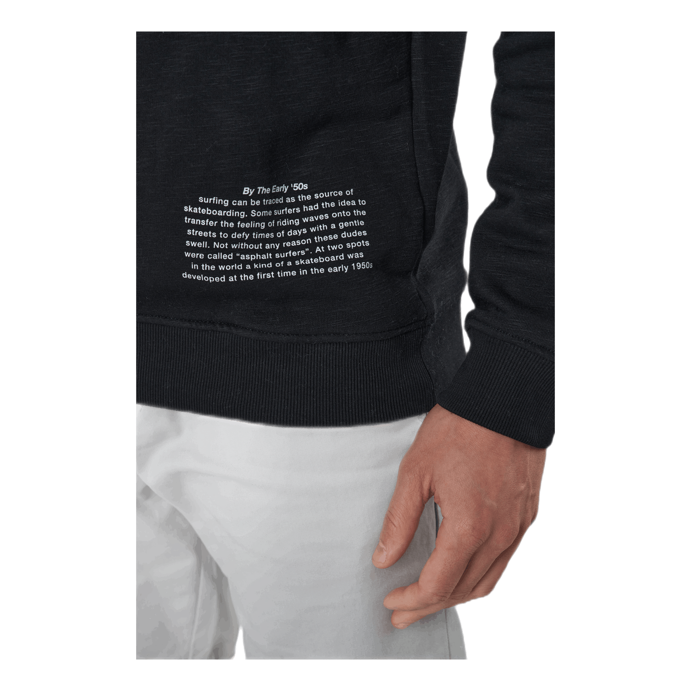 Dy Sweat Crew Neck Black
