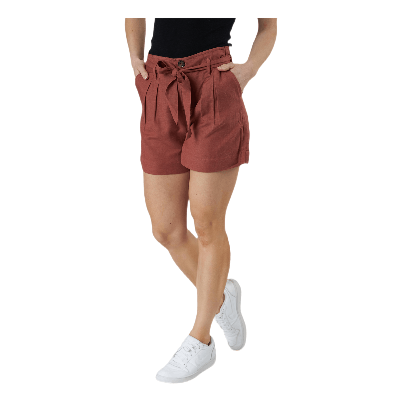 Viva Life Hw Belt Shorts Pnt Green