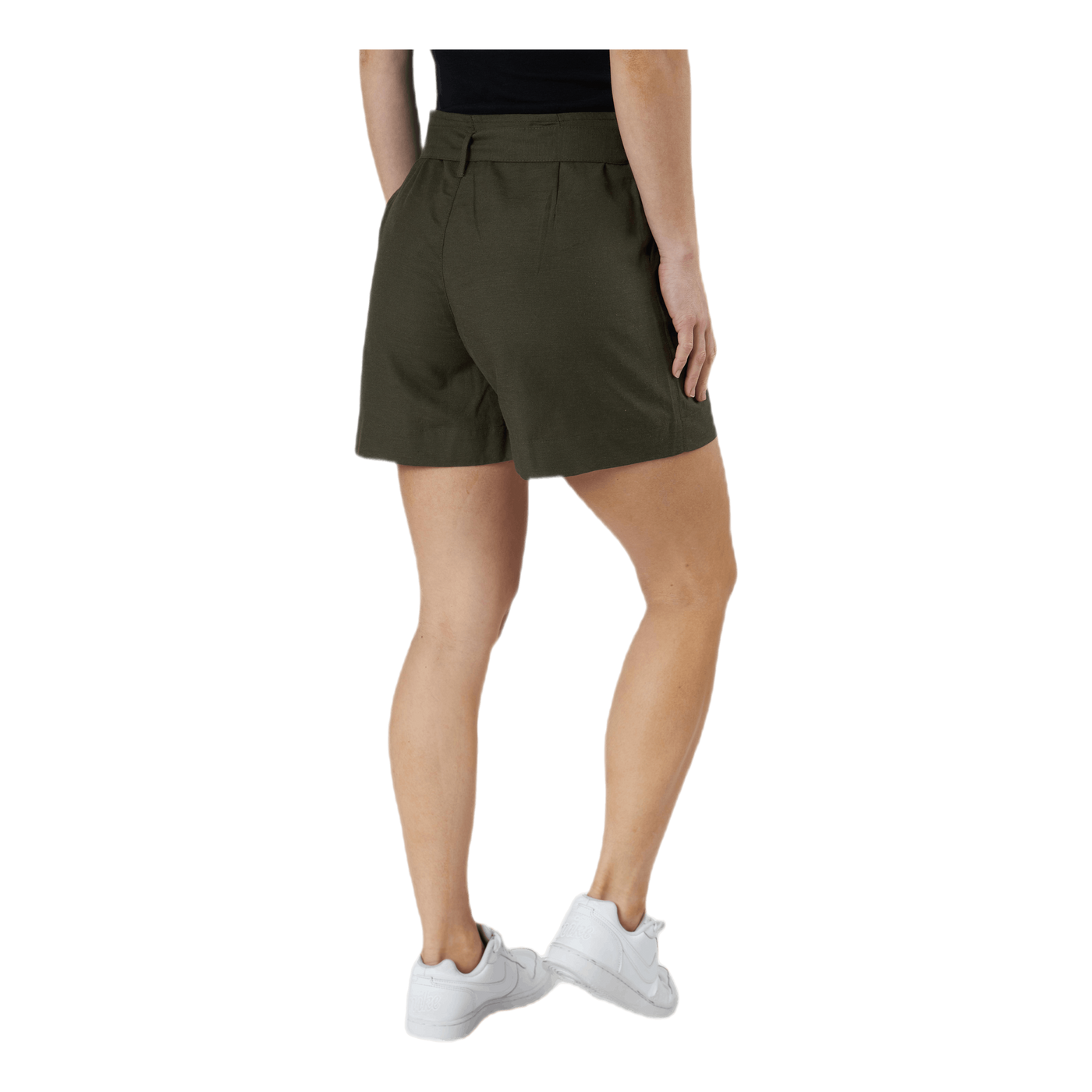 Viva Life Hw Belt Shorts Pnt Green