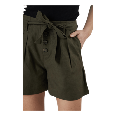 Viva Life Hw Belt Shorts Pnt Green