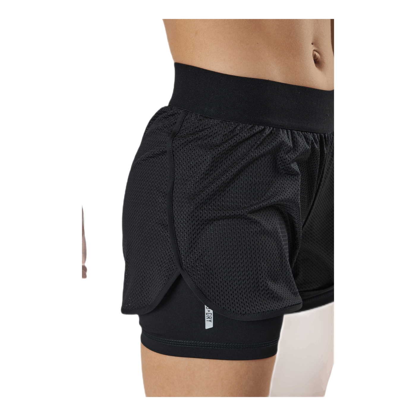 Jama Loose Train Shorts Black