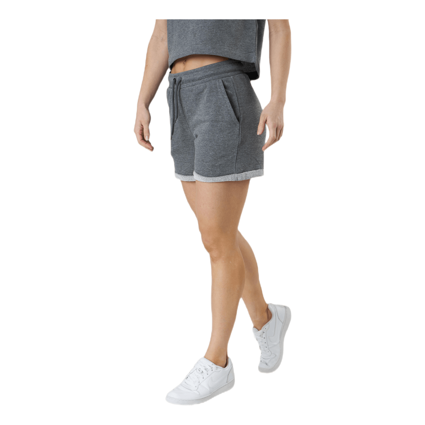 Aretha Jazz Swt Shorts Grey