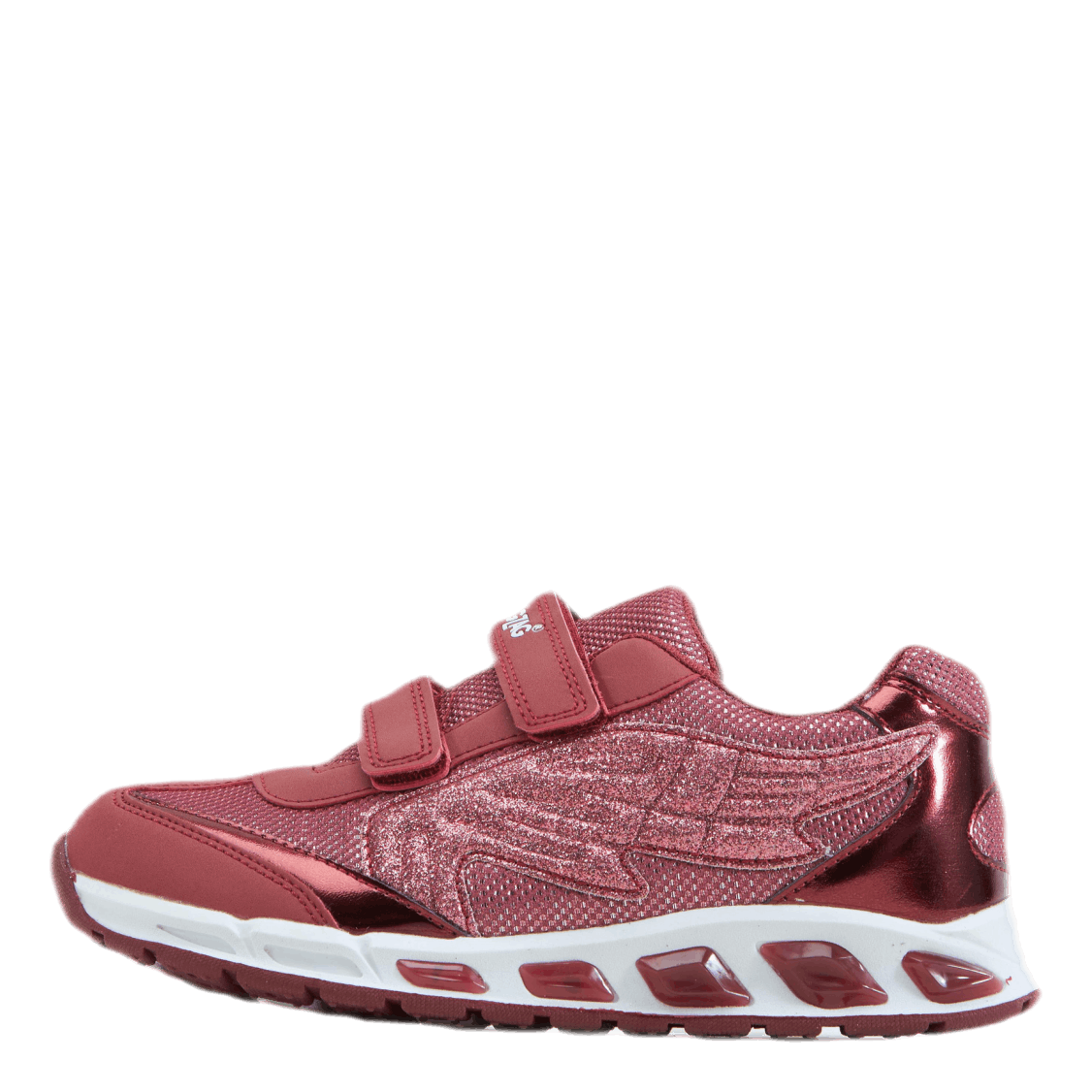 Roseau Girl Shoe W/Lights Red