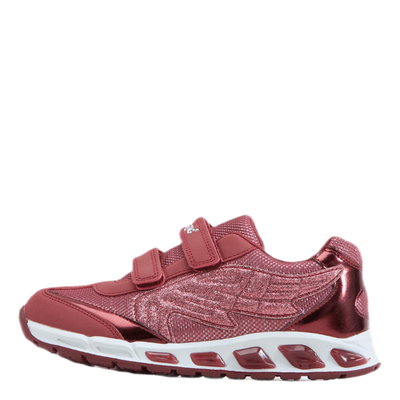 Roseau Girl Shoe W/Lights Red