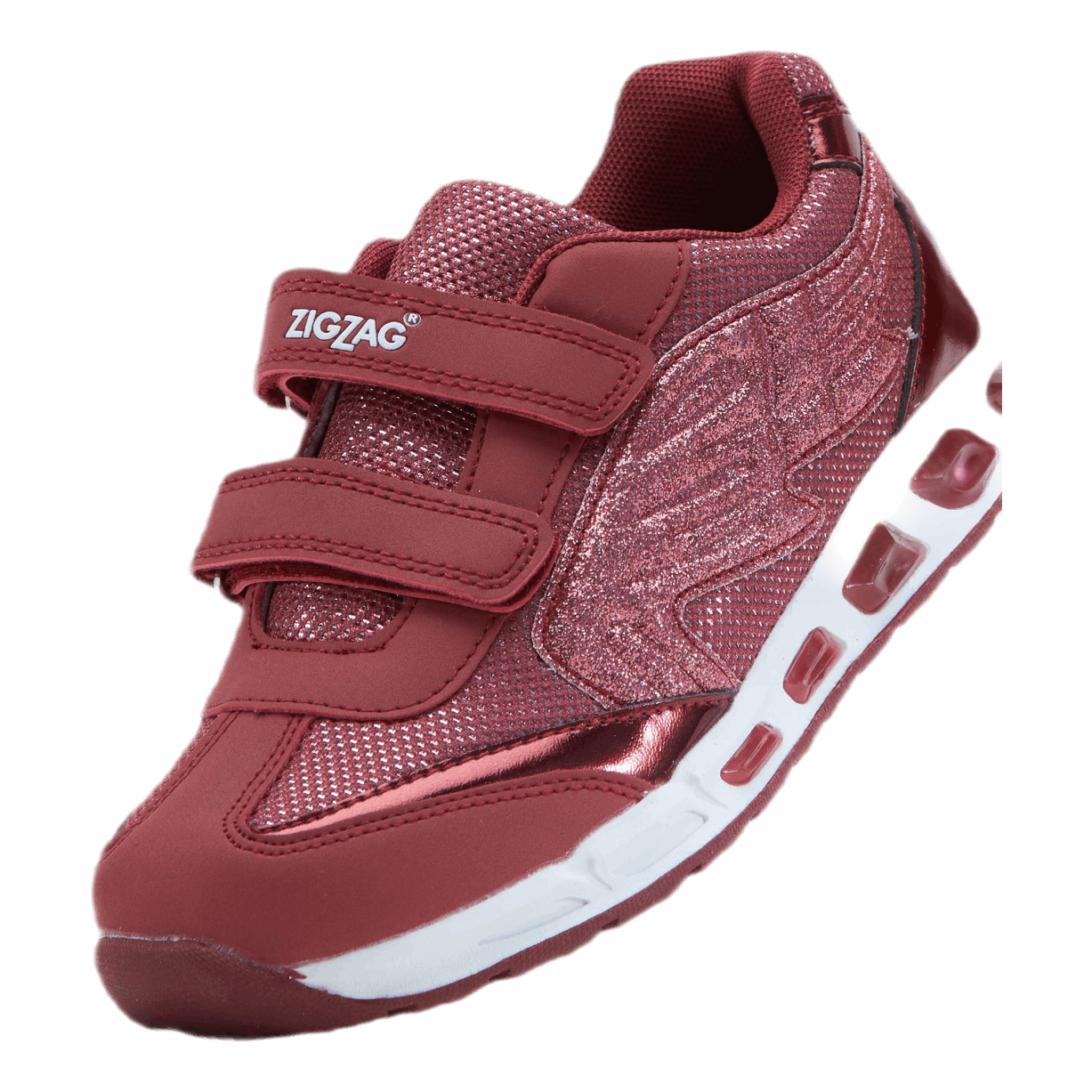 Roseau Girl Shoe W/Lights Red