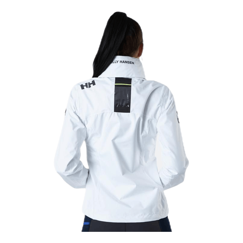 Crew Hooded Jacket White