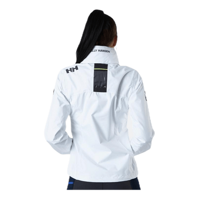Crew Hooded Jacket White