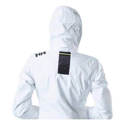 Crew Hooded Jacket White