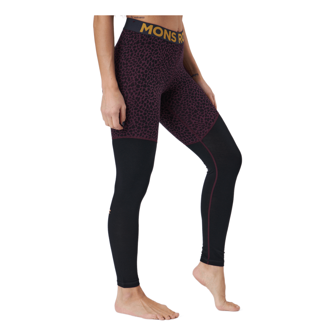 Cascade Merino Flex 200 Leggin Winter Leopard